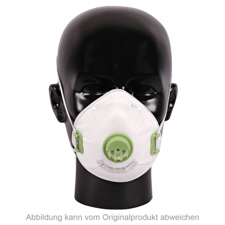 10 Stück Mund Nasen Atem Maske mit Ventil | FFP3 NR