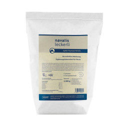 navalis® leckerli Apfel-Thymian-Bricks HORSE 2,5 kg Nachfüllpack