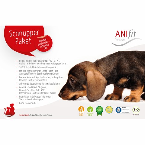 Anifit Schnupperpaket Hundefutter